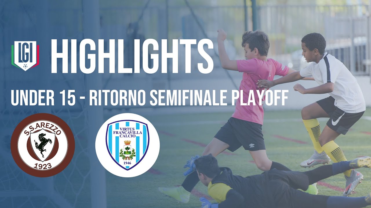 Highlights Arezzo-Virtus Francavilla U15 C, ritorno semifinale playoff stagione 2023-24