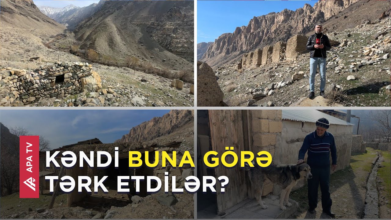 Sakinlər kəndi tərk etdi, amma kənd məscidini qoruyub saxlayırlar – Ordubad - APA TV