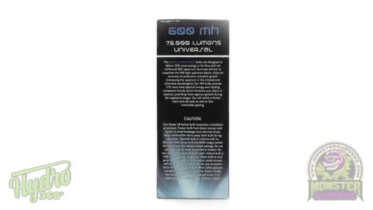 Genesis 600watt MH | 360 View | Genesis bulbs | Indoor Lighting