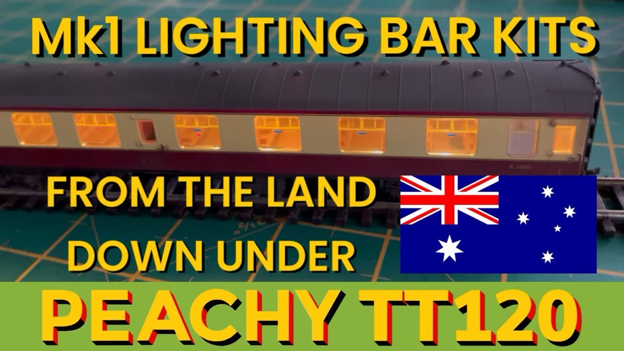 Mk1 Hornby TT120 carriage lighting kits from INTLX Productions