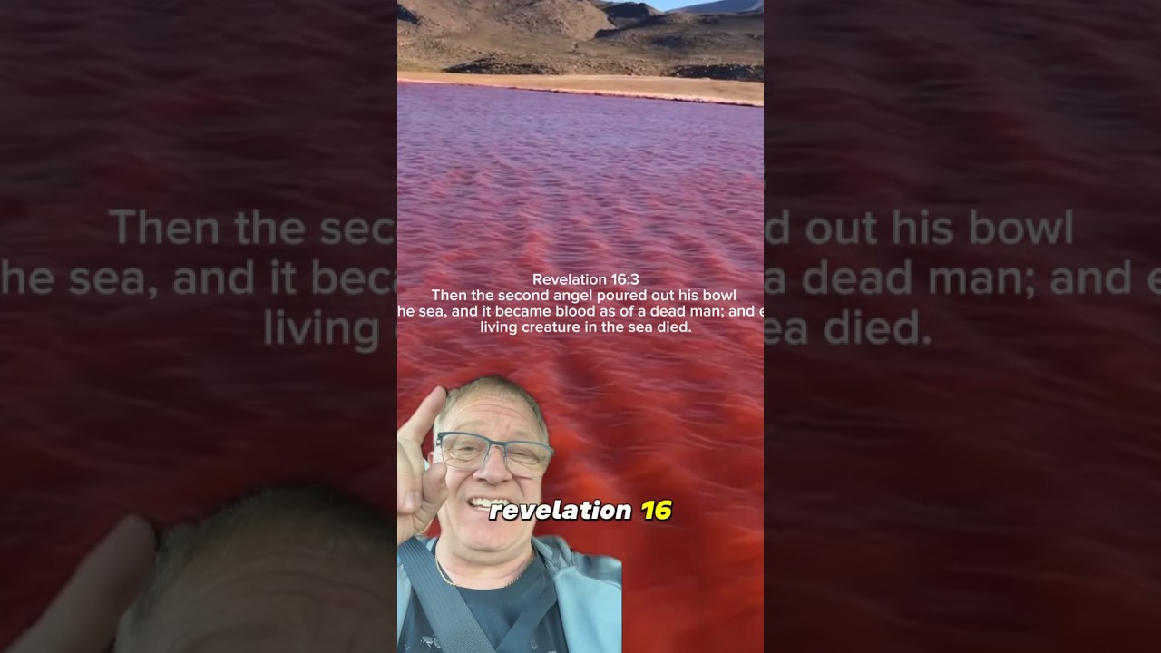 Witness as the Nile River turns to blood! 🌊🩸 #NileRiverMystery #BiblicalPhenomenon