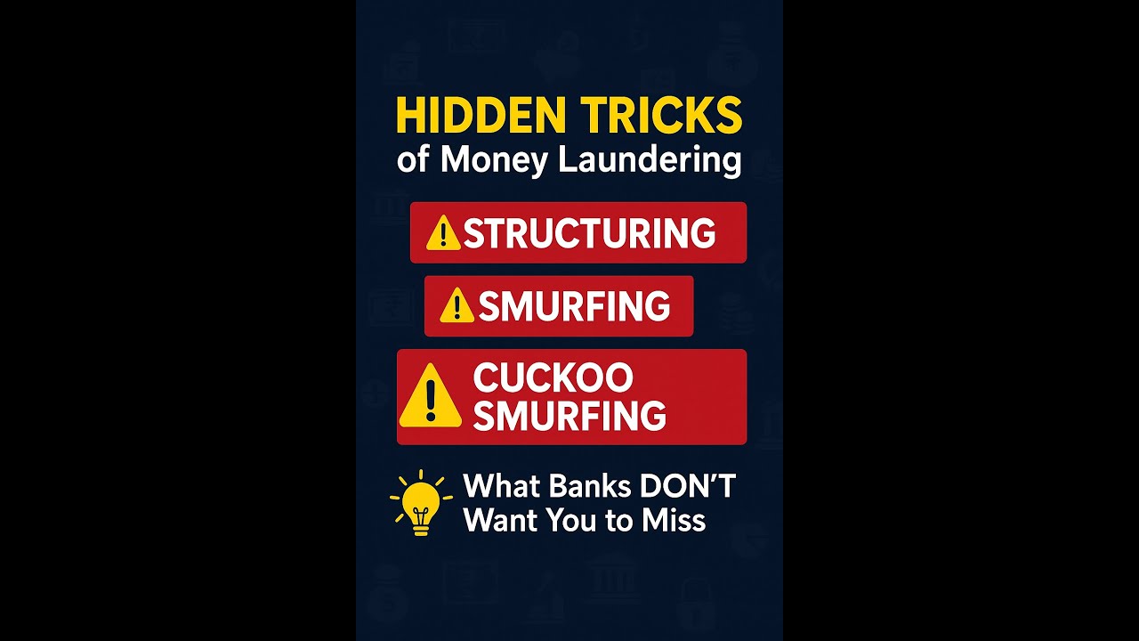 Structuring, Smurfing & Cuckoo Smurfing Explained | AML Red Flags You Can't Ignore