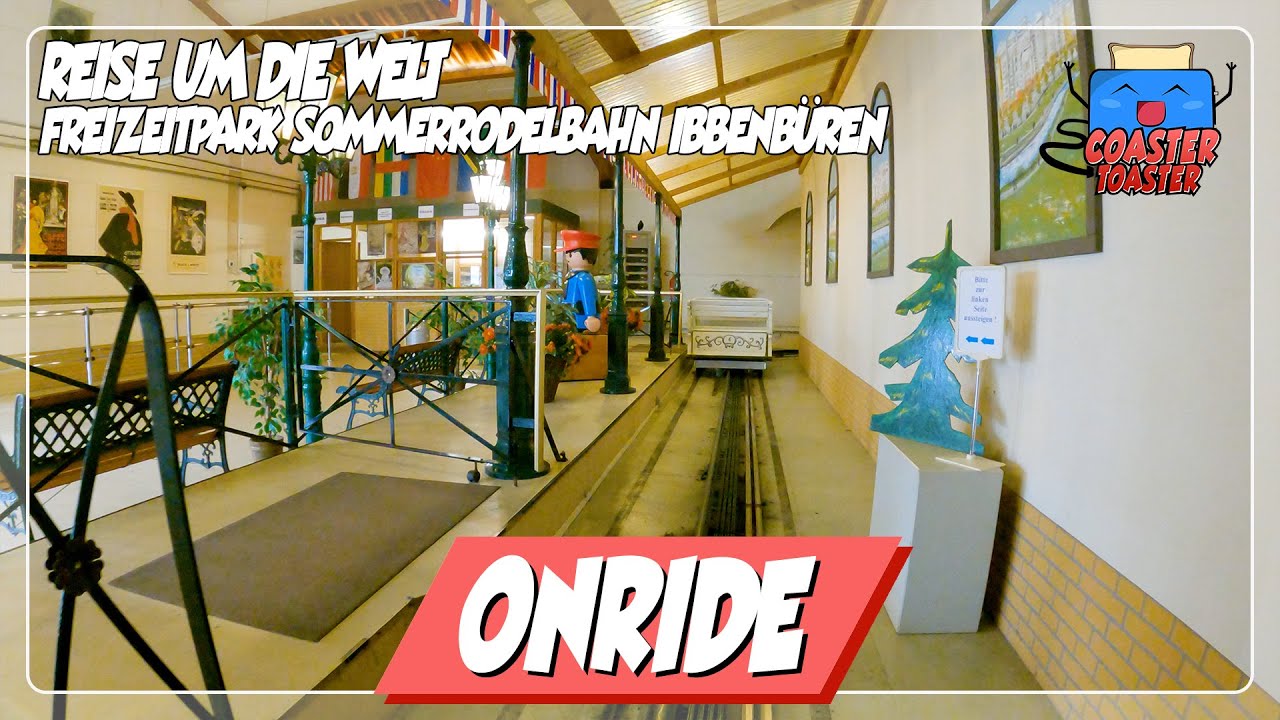 Reise um die Welt - Freizeitpark Sommerrodelbahn Ibbenbüren - Themenfahrt - Mack Rides | POV