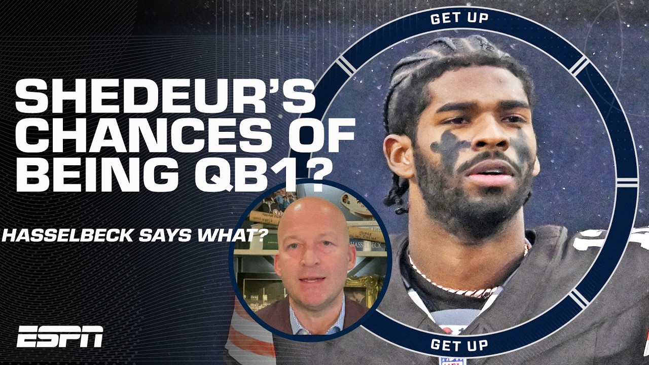 Tim Hasselbeck says no team in the NFL should build around Shedeur Sanders 😬 | Get Up