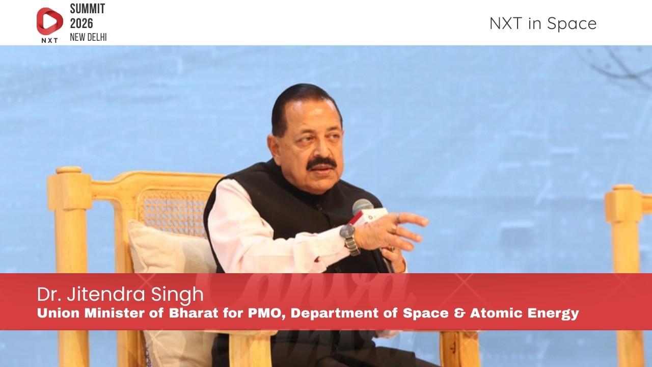 NXT Summit 2026: Dr. Jitendra Singh Talks Mission Gagan And India’s Space Ambitions | NewsX