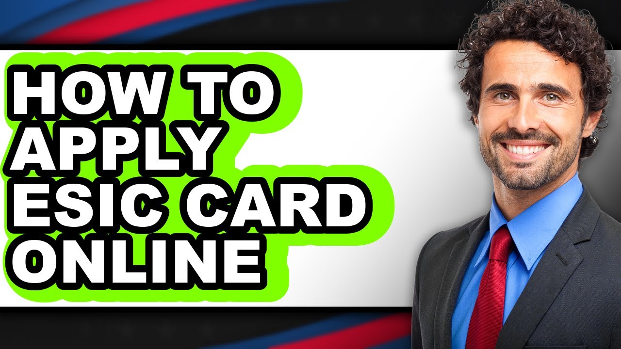 How to Apply Esic Card Online (updated)