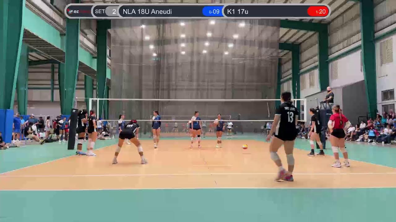NLA 18U Aneudi vs K1, 2026-02-22, Day 1, Match 1, 1st Set Match 1