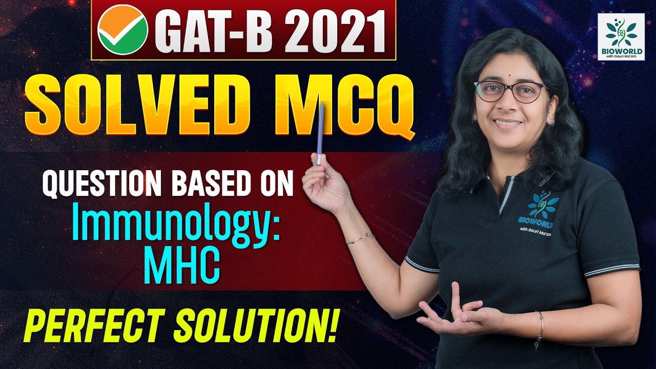 GAT B 2021 | Solved MCQ | Solving Questions with Gauri ma&rsquo;am