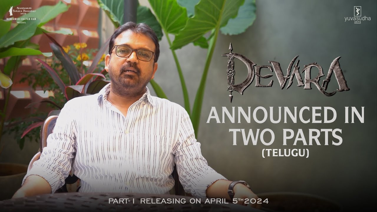 Devara in 2 parts Announcement by KoratalaSiva (Telugu)  | NTR | Janhvi Kapoor | Anirudh Ravichander