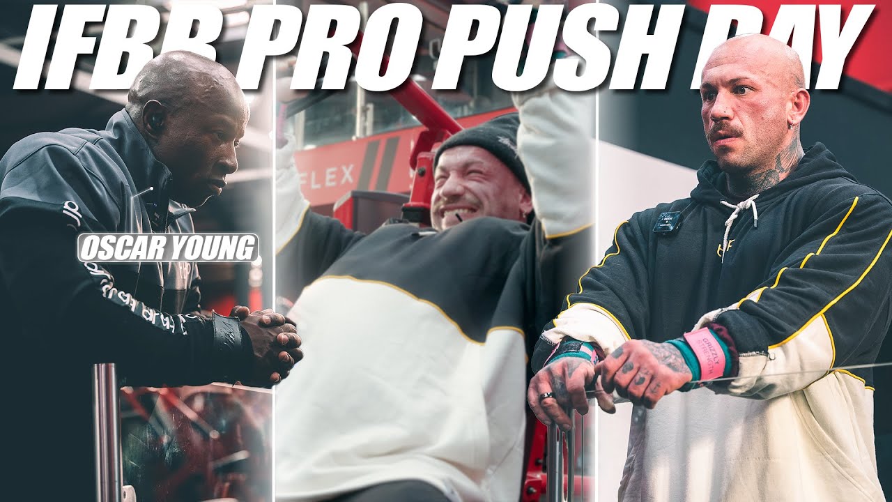 IFBB PRO PUSH DAY WALK THROUGH // BUILDING A HUGE CHEST