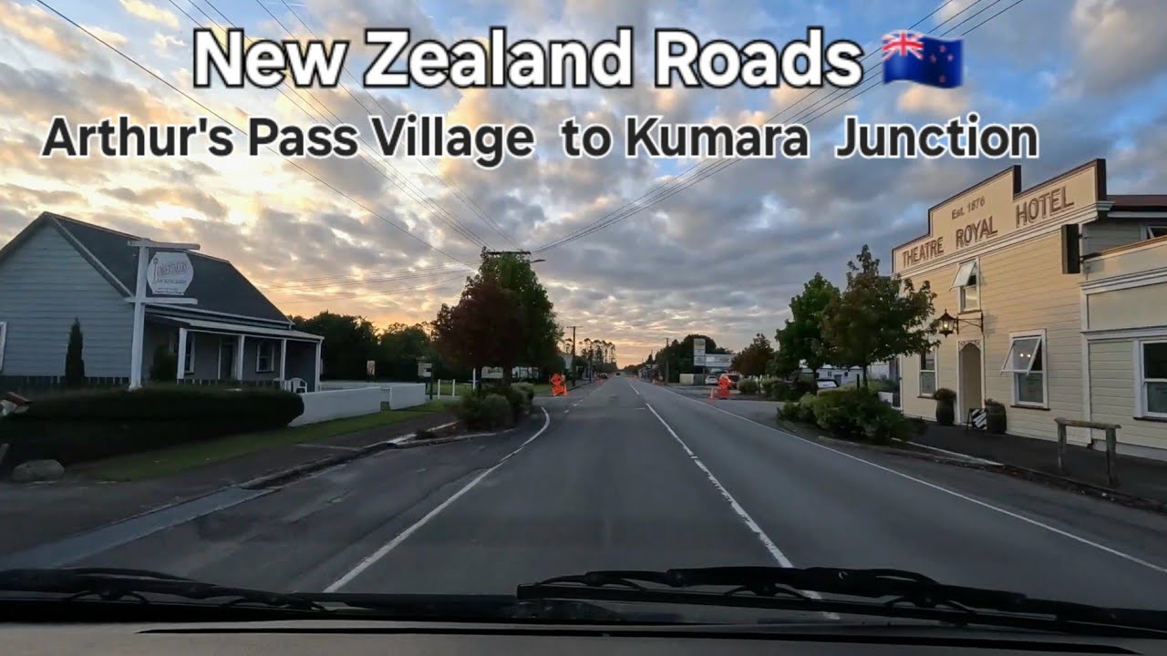 Arthur's Pass to Kumara Junction New Zealand 2024