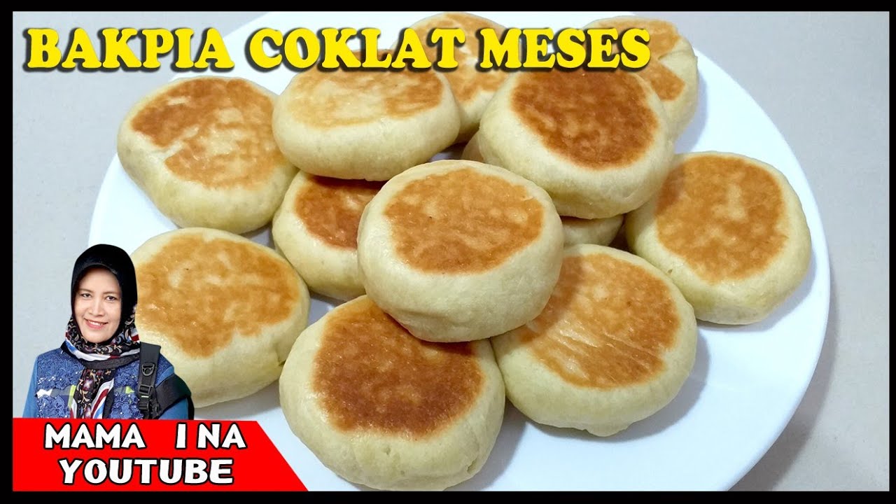 Cuma di aduk aduk aja jadi camilan enak, bakpia isi meses & coklat