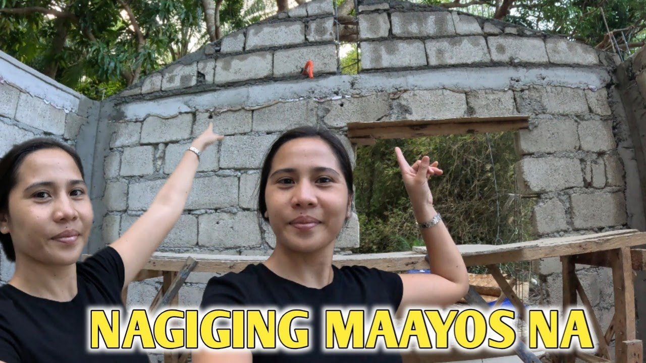 Nagiging Maayos at Matibay na ang Bahay Kubo | Maglalagay na din ng Bubong 