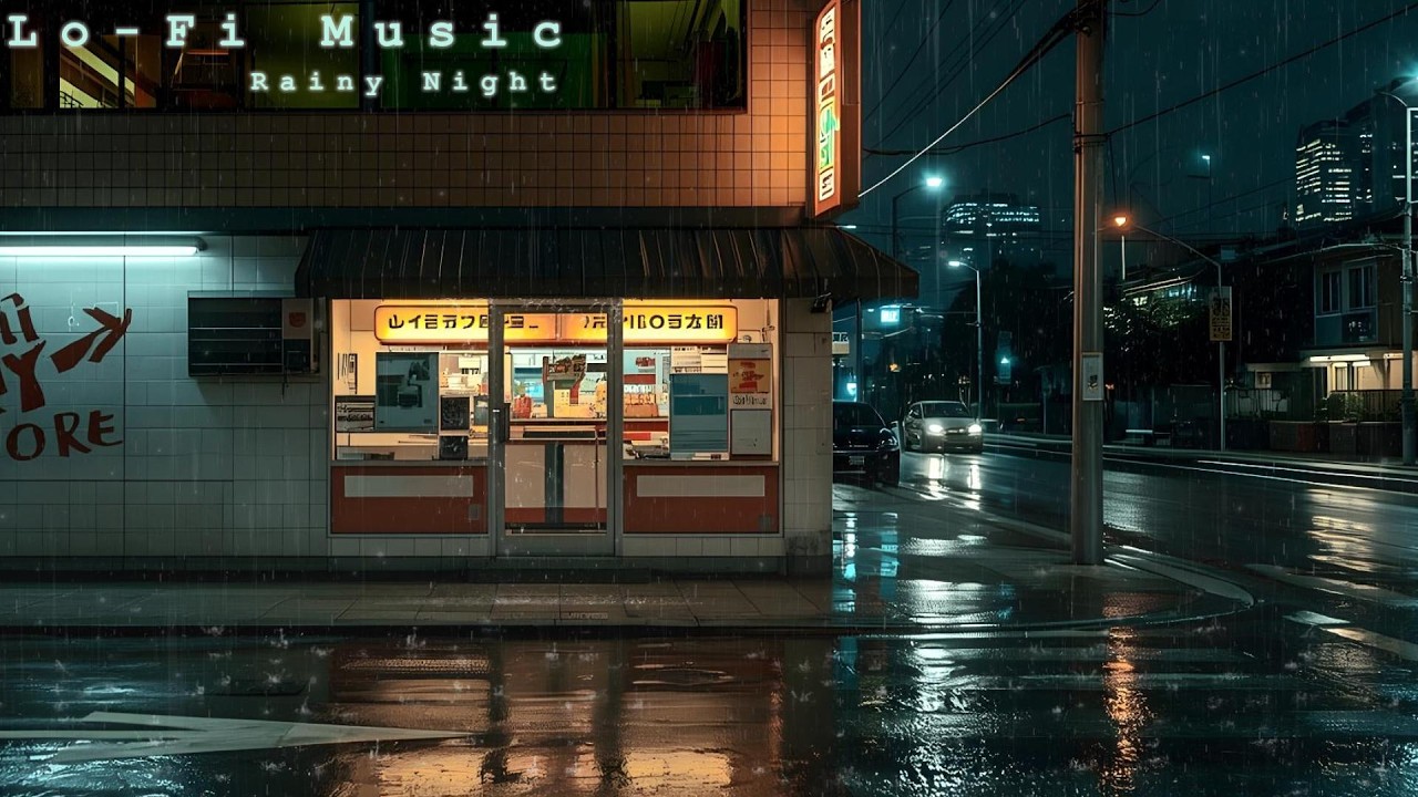 Lo-Fi & Soft Rain Music | This will help you focus & calm down while studying - LIVE