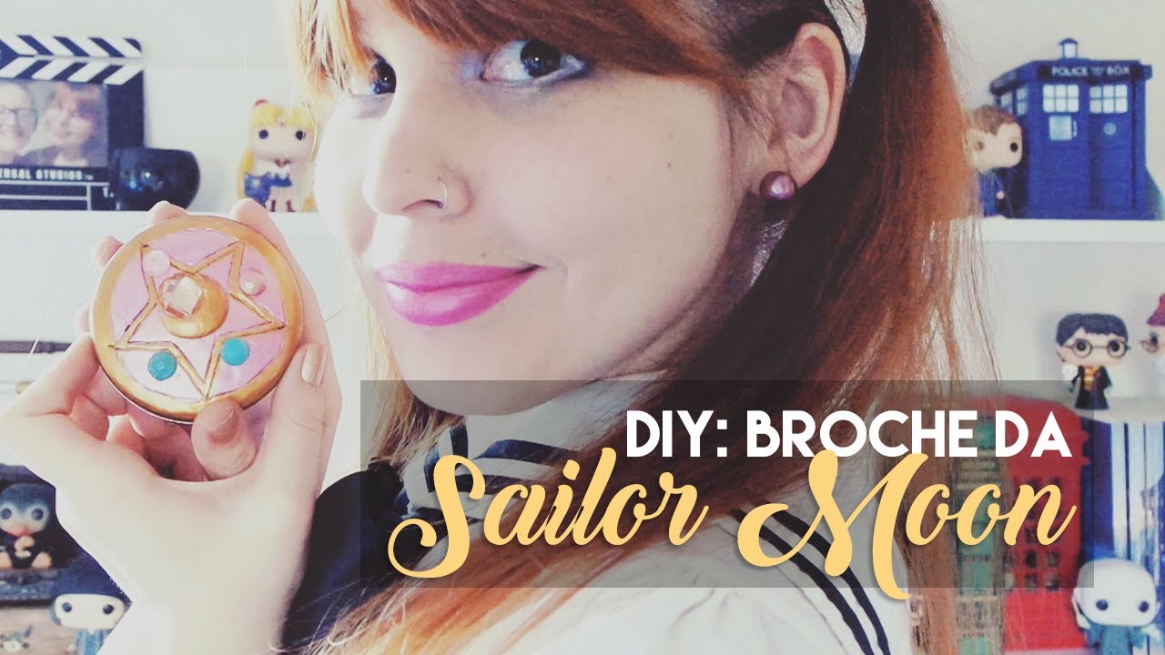 DIY: Broche de transformação da SAILOR MOON