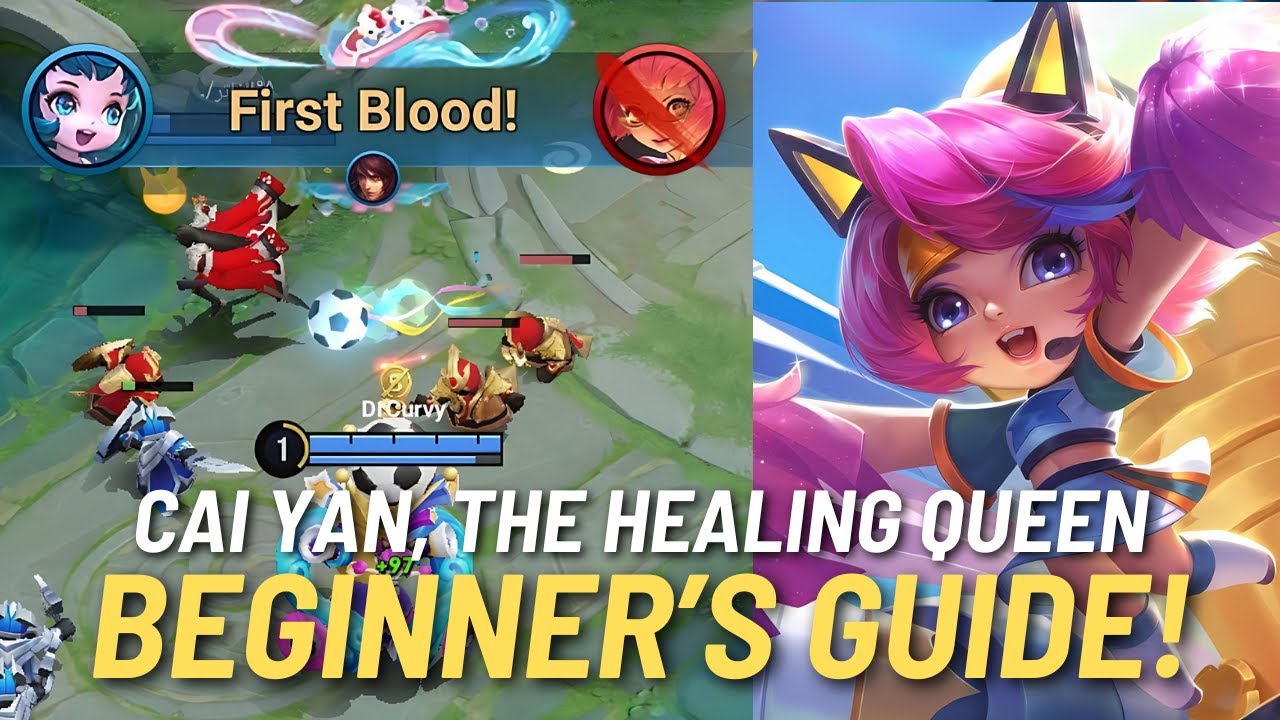 Beginner's Guide To Playing Cai Yan Roam! | Honor Of Kings
