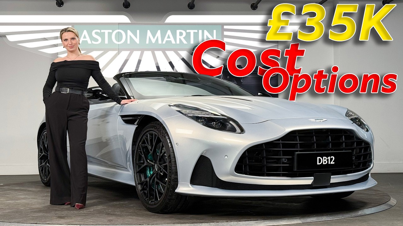 Абсолютно новый DB12 Volante &mdash; потрясающий DB12 в цвете Lightning Silver &mdash; автомобиль, изящно дем...