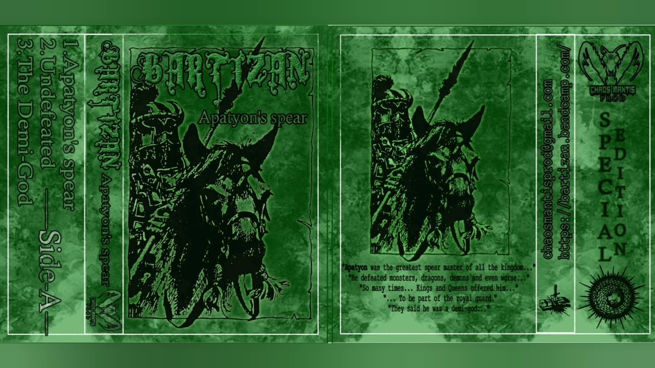 Apatyon's spear - Bartizan (Dungeon Synth)
