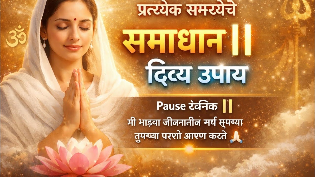 I l Pause प्रत्येक समस्येचे समाधान दिव्य उपाय🚩