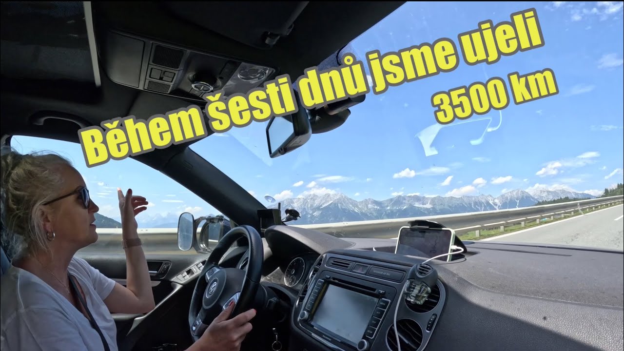 Cesta do Itálie na 2X . Během šesti dnů jsme ujeli 3500 km