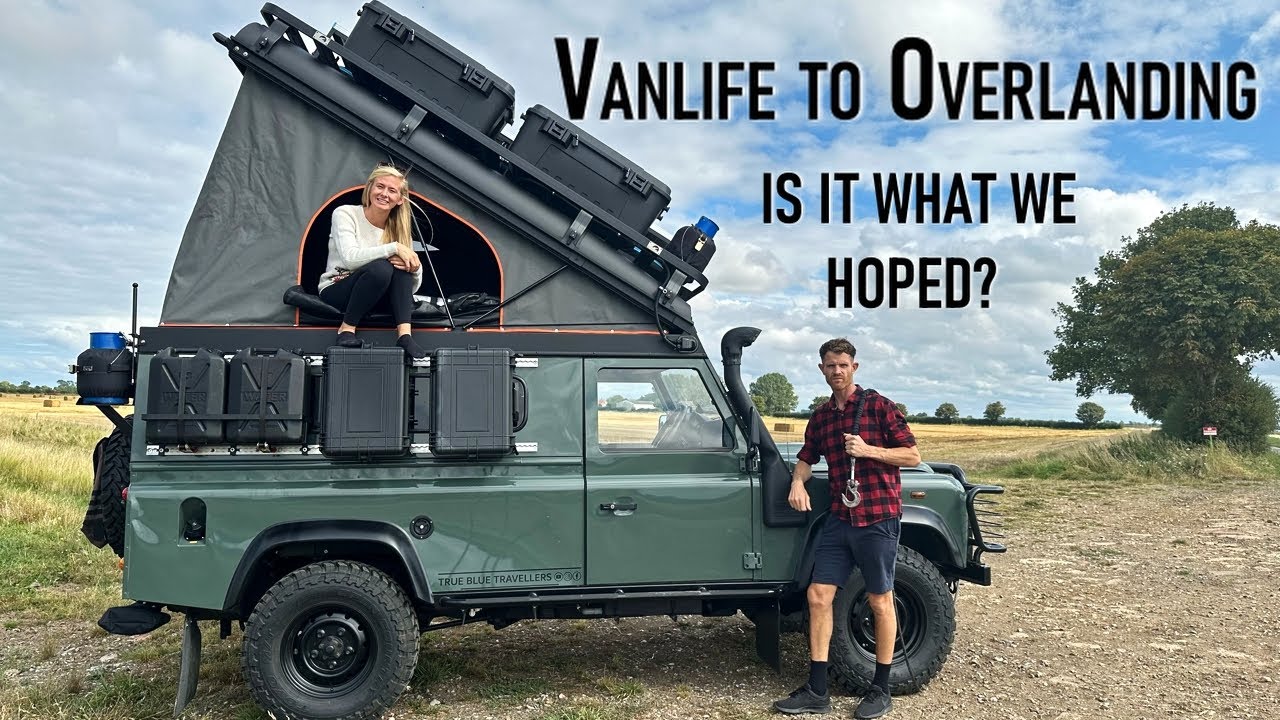 Putting Our Defender Camper Build to the TEST! Our First Night in Our Self-Built Overlander