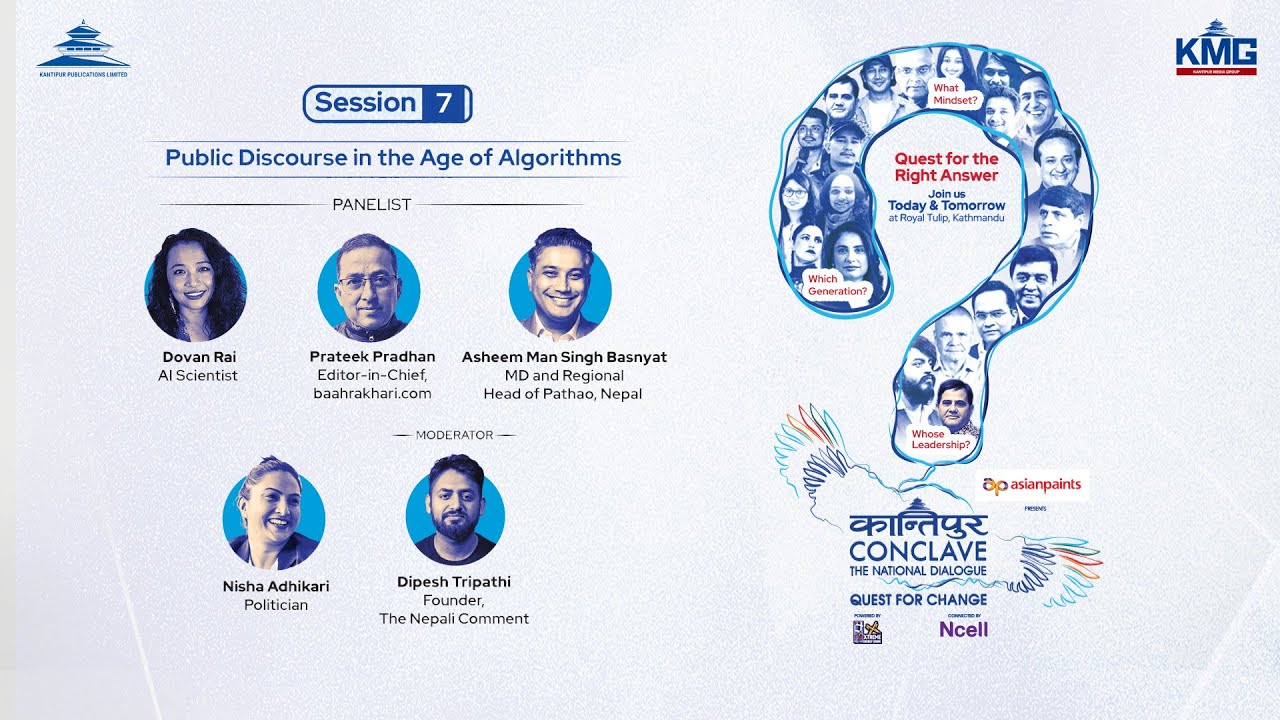 Public Discourse in the Age of Algorithms | Session 7 | Kantipur Conclave 2026