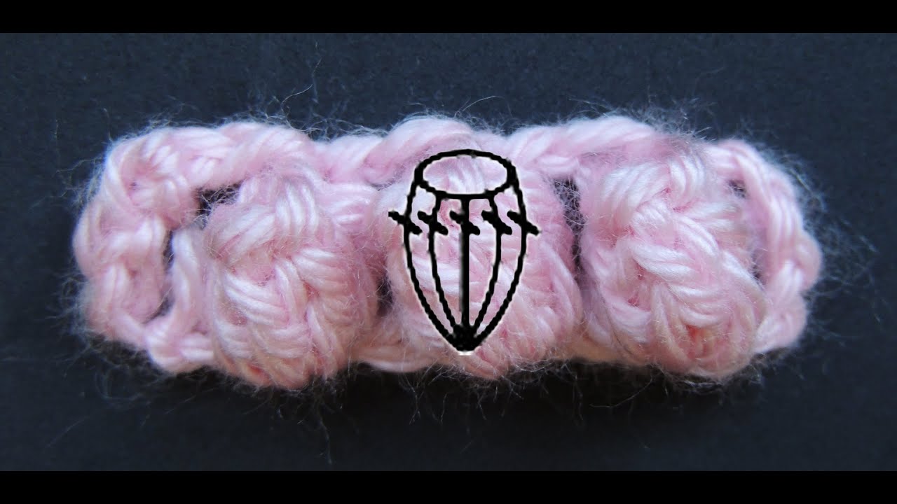 Curso Basico de Crochet : Punto Mota o Bodoque