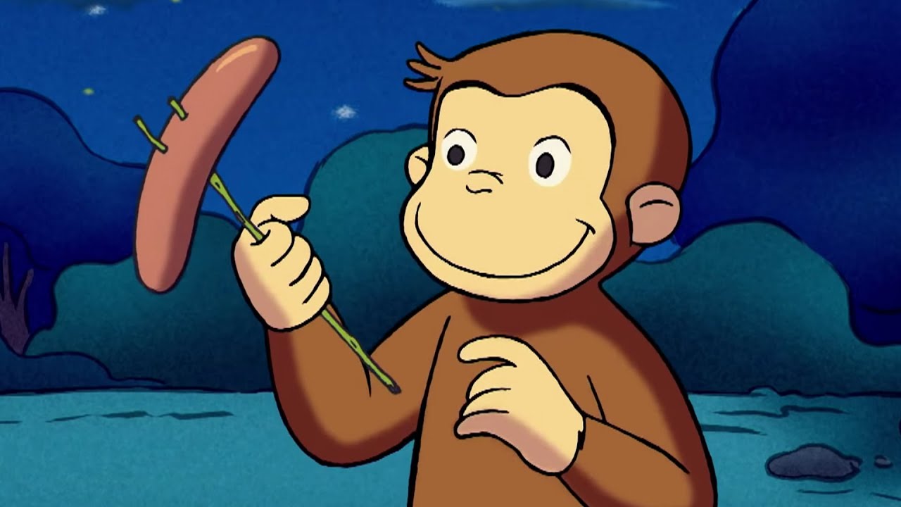 ジョージ、キャンプに行く 🐵 おさるのジョージ