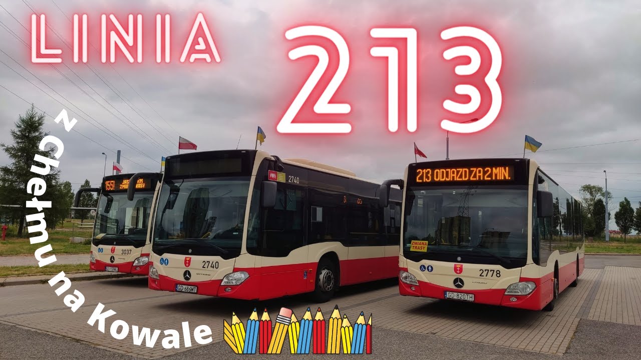 Linia 213 z Chełmu Witosa do Kowal - Szkoły Metropolitalnej