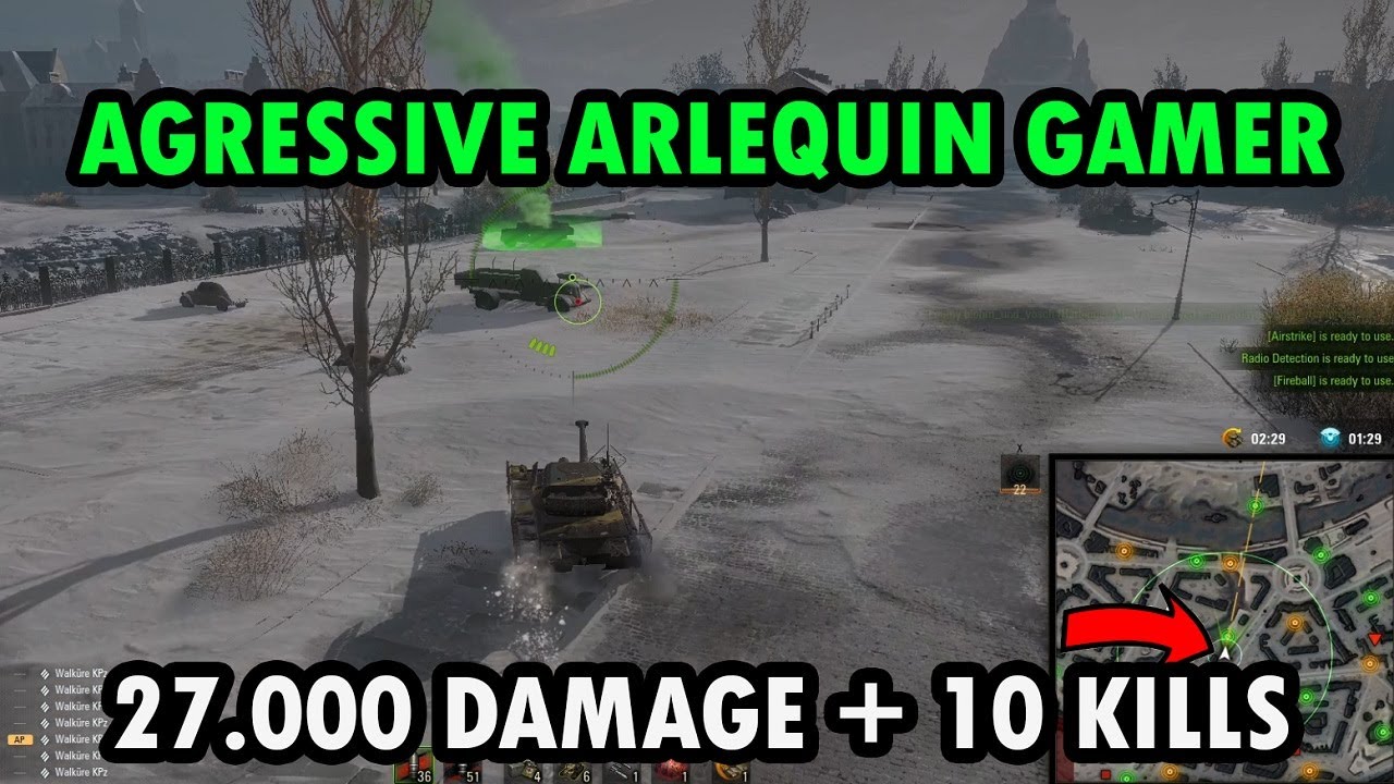 Steel Hunter -  Agressive Arlequin - Damage record