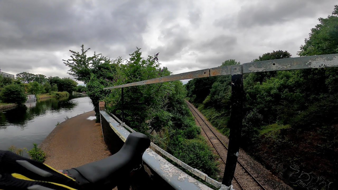 London Biking - Hanwell to Southall on River Brent/ Grand Union Canal