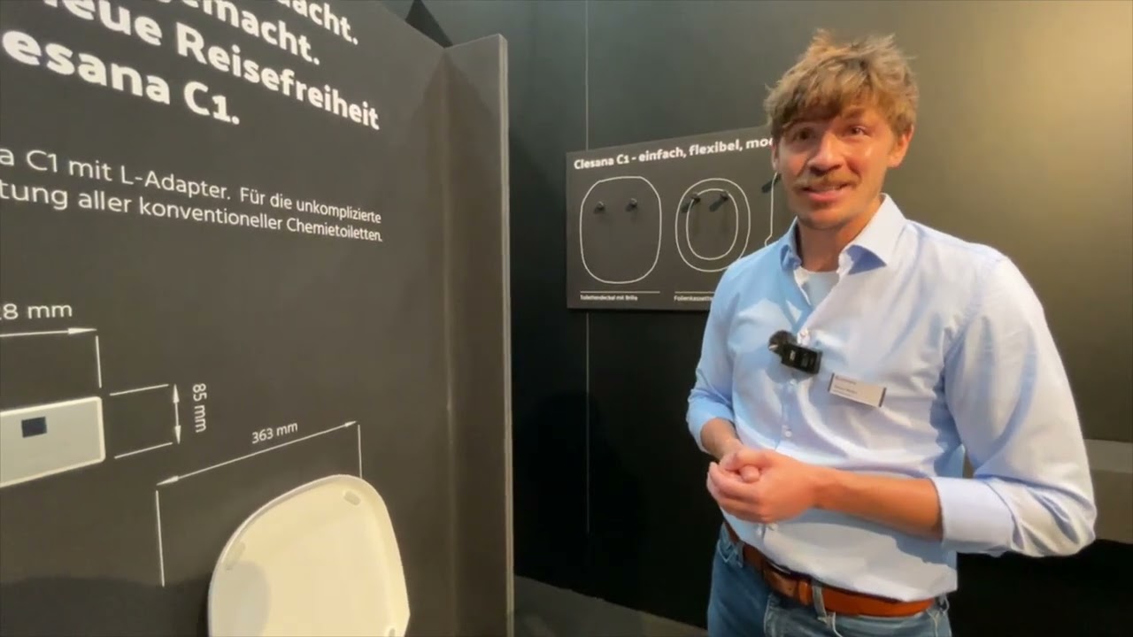 NEU Toilettensystem Clesana C1| Eine absolute Neuheit und eine echte Innovation für das Reisemobil.