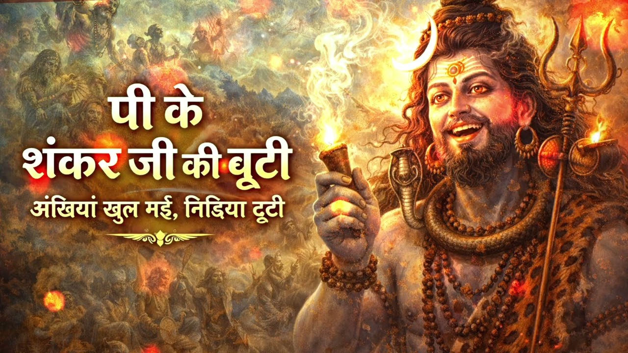 पीकर शंकर जी की बूटी -- HD वीडियो सोंग - R