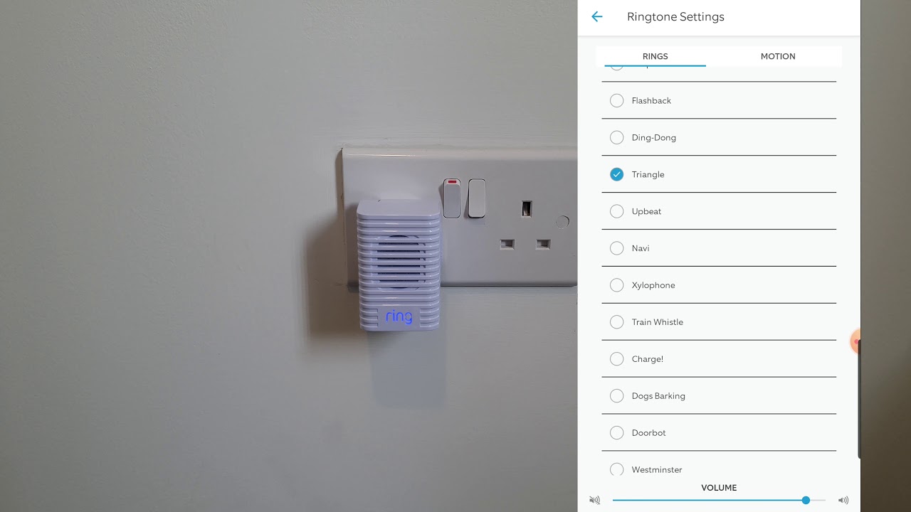 Дверной звонок Ring Chime & Chime Pro: все звуки звонка