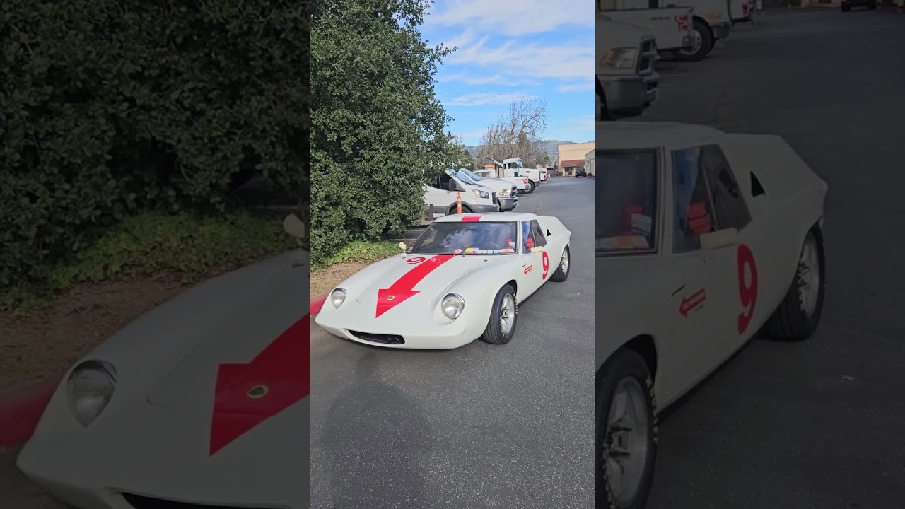 lotus europa s1 racing car walk-around