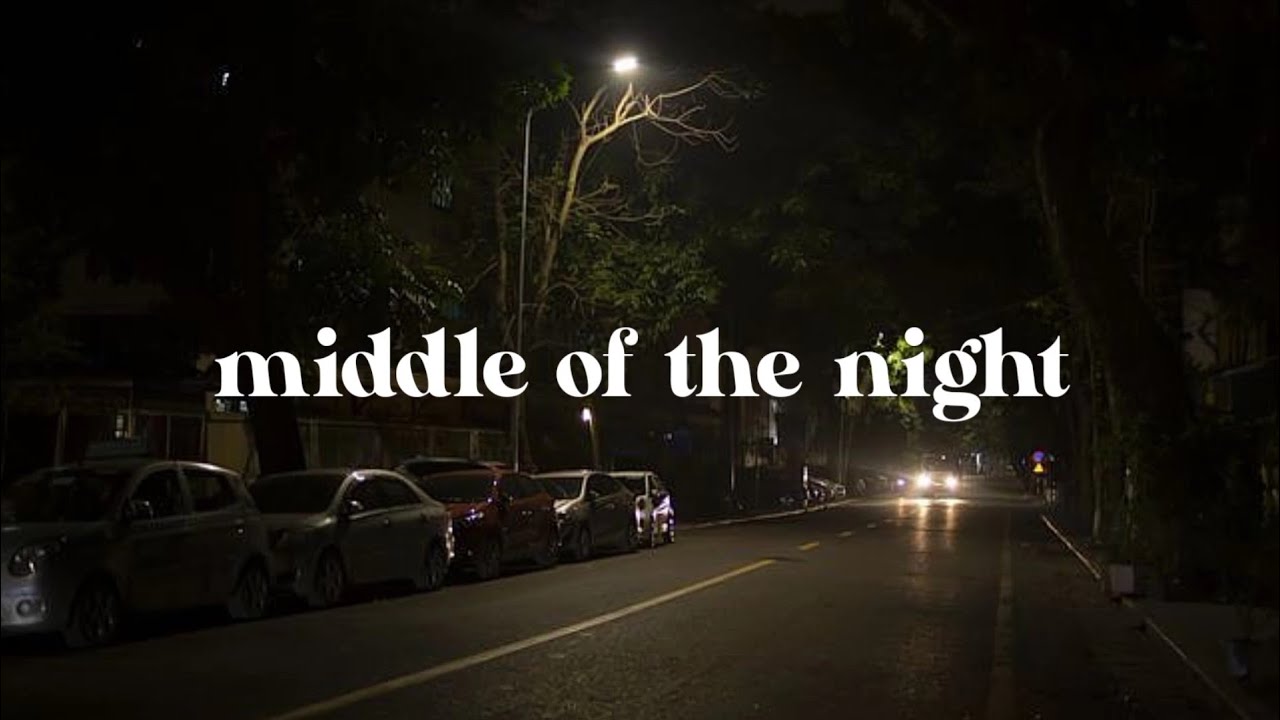 middle of the night - the vamps (slowed + reverb) with lyrics