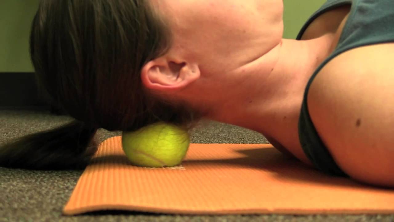 Self Massage for neck pain