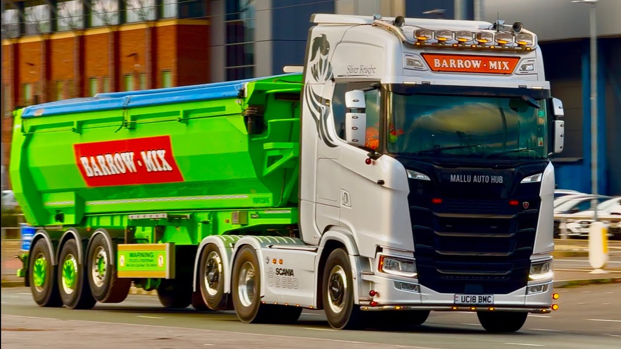Truck Spotting at Trafford Park, Manchester | Part-1