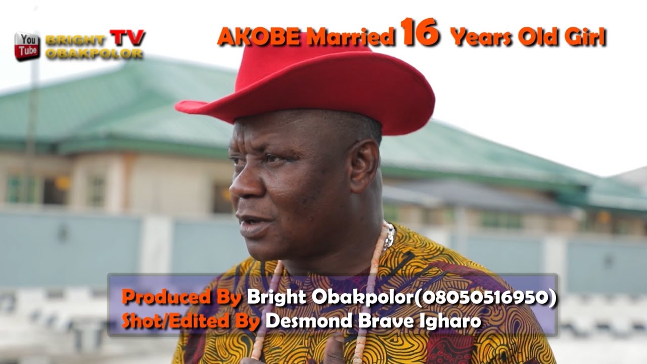 AKOBE MARRIES 16-YEAR-OLD GIRL [BENIN MOVIE COMING SOON]
