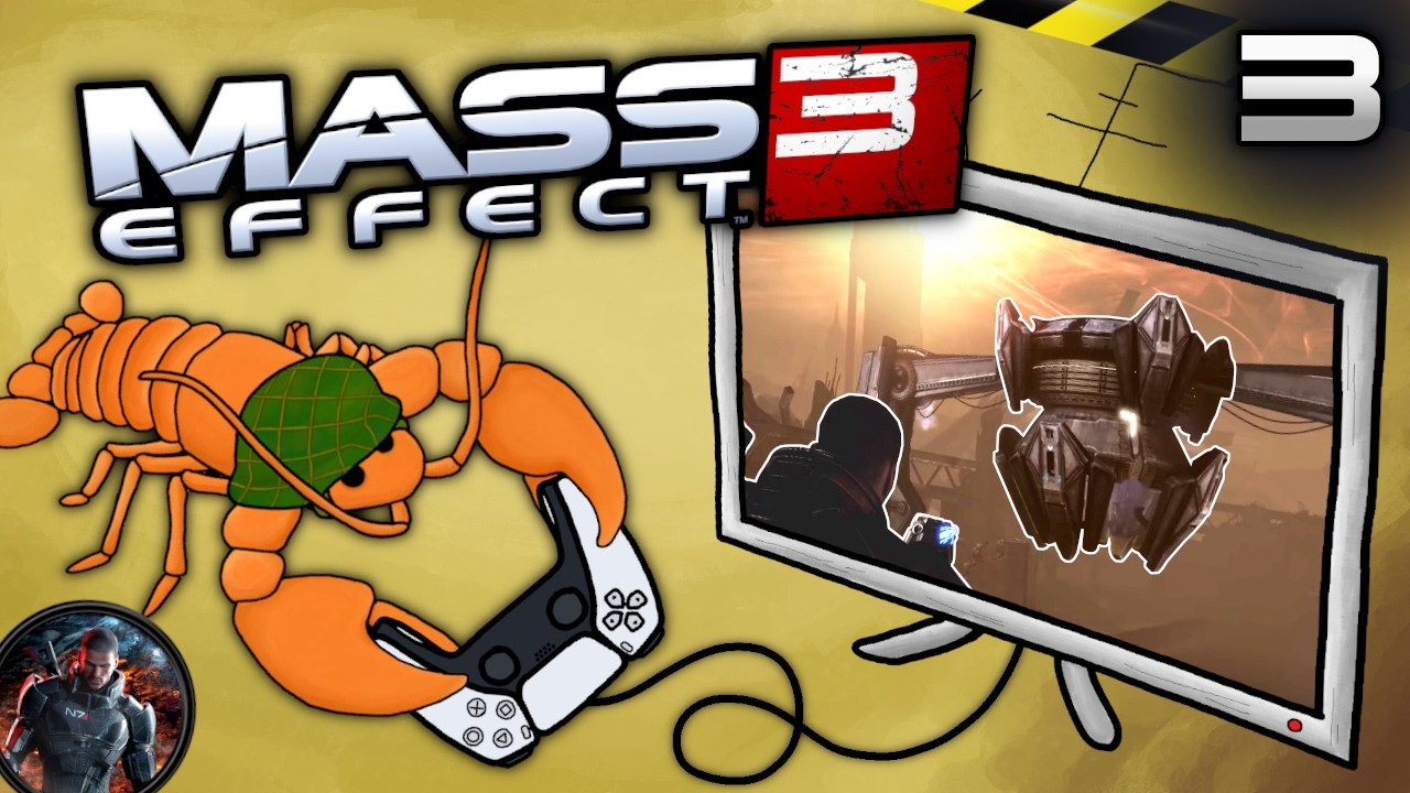 Renegade Shepard Reluctantly Saving The Galaxy – Mass Effect 3 | EP 3