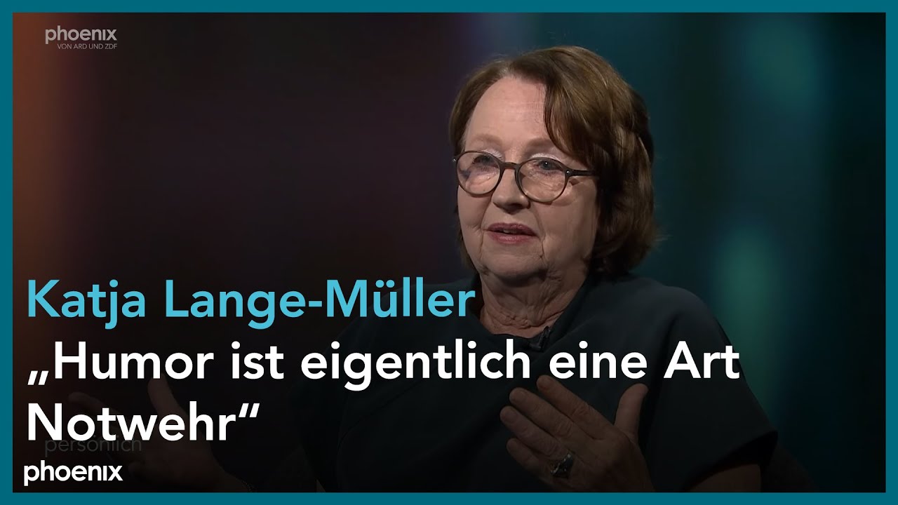phoenix persönlich: Schriftstellerin Katja Lange-Müller zu Gast bei Jörg Thadeusz