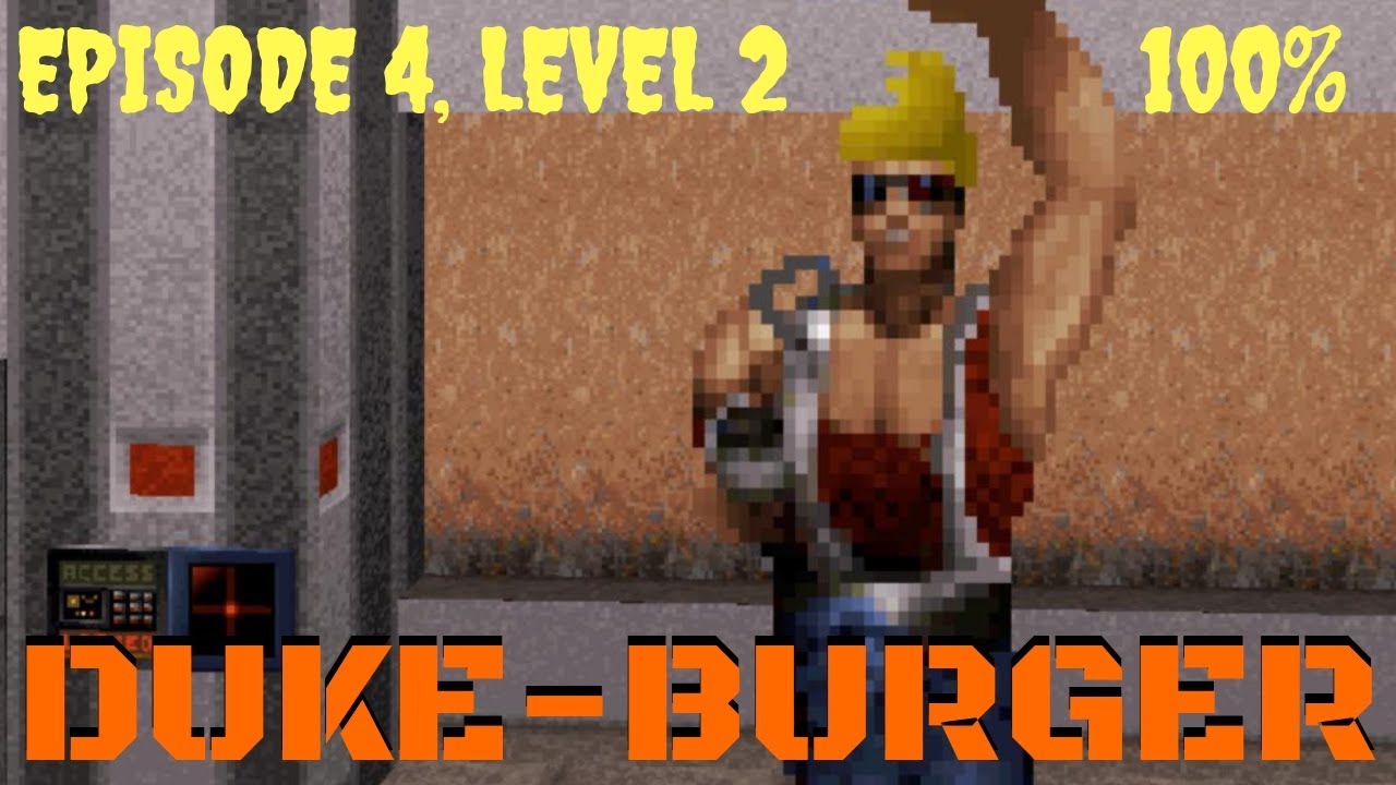 Duke Nukem 3D (100%) Прохождение (E4L2: Duke-Burger)