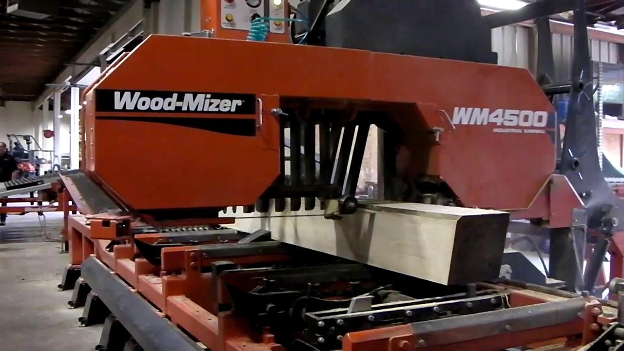 WM4500 is the new top sawmachine from Wood-Mizer