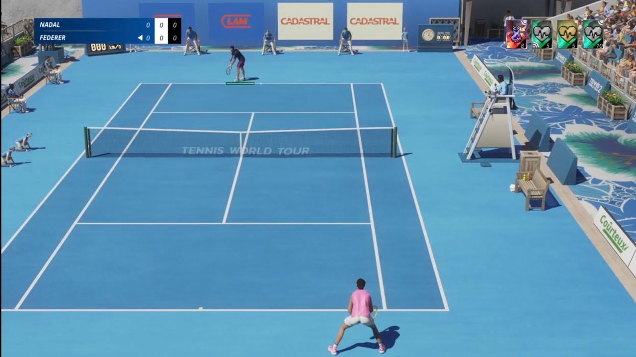 Tennis World Tour 2 -- Gameplay (PS4)