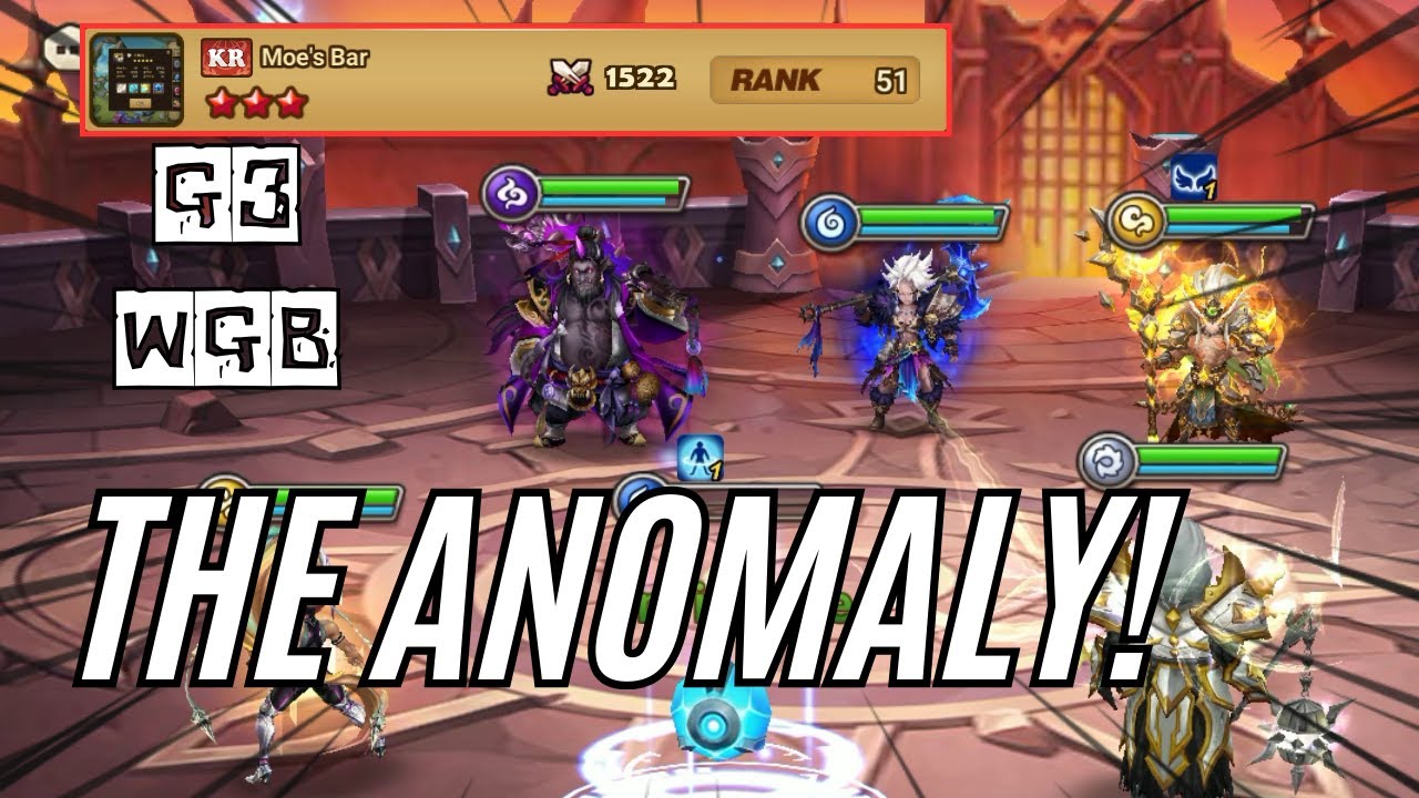 G3 WGB : Moe's Bar - This Brita is THE ONE! - Summoners War