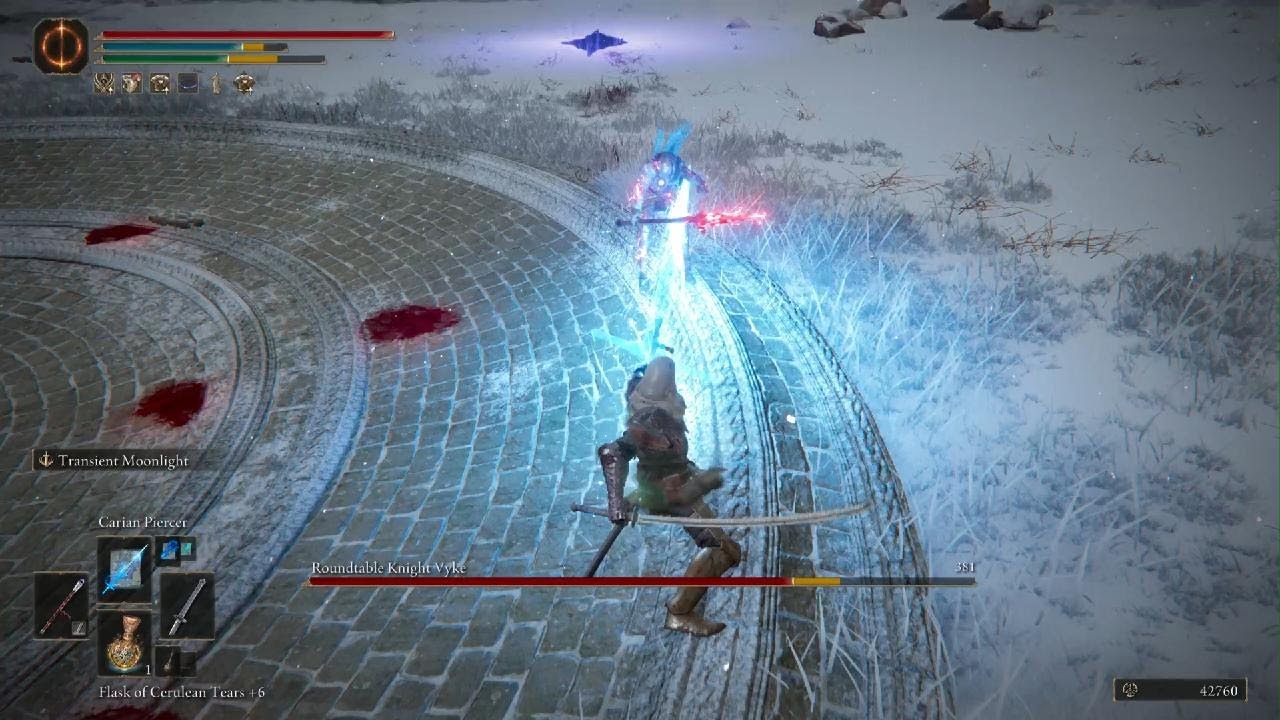 How to cheese Roundtable Knight Vyke Elden Ring