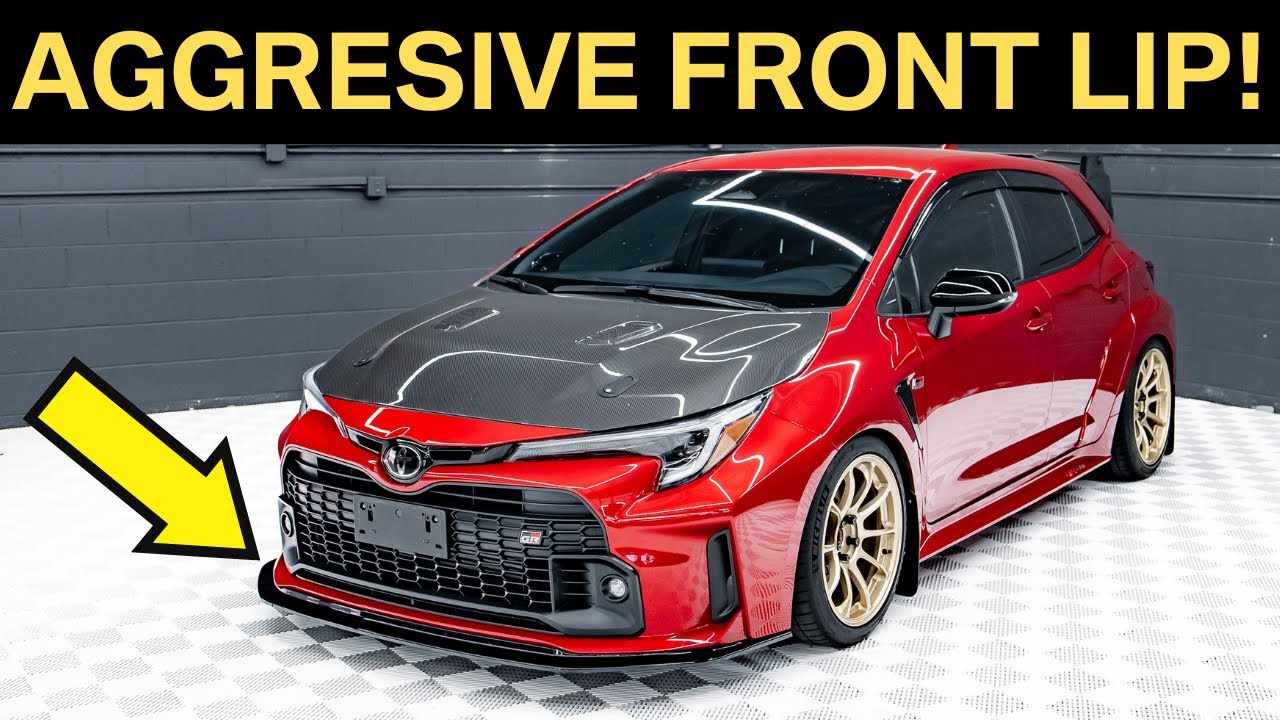BEST Front Lip for a Daily Driven GR COROLLA!