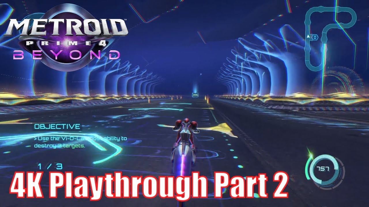 Metroid Prime 4 Playthrough pt2/7 | Volt Forge | 100% items | 4K