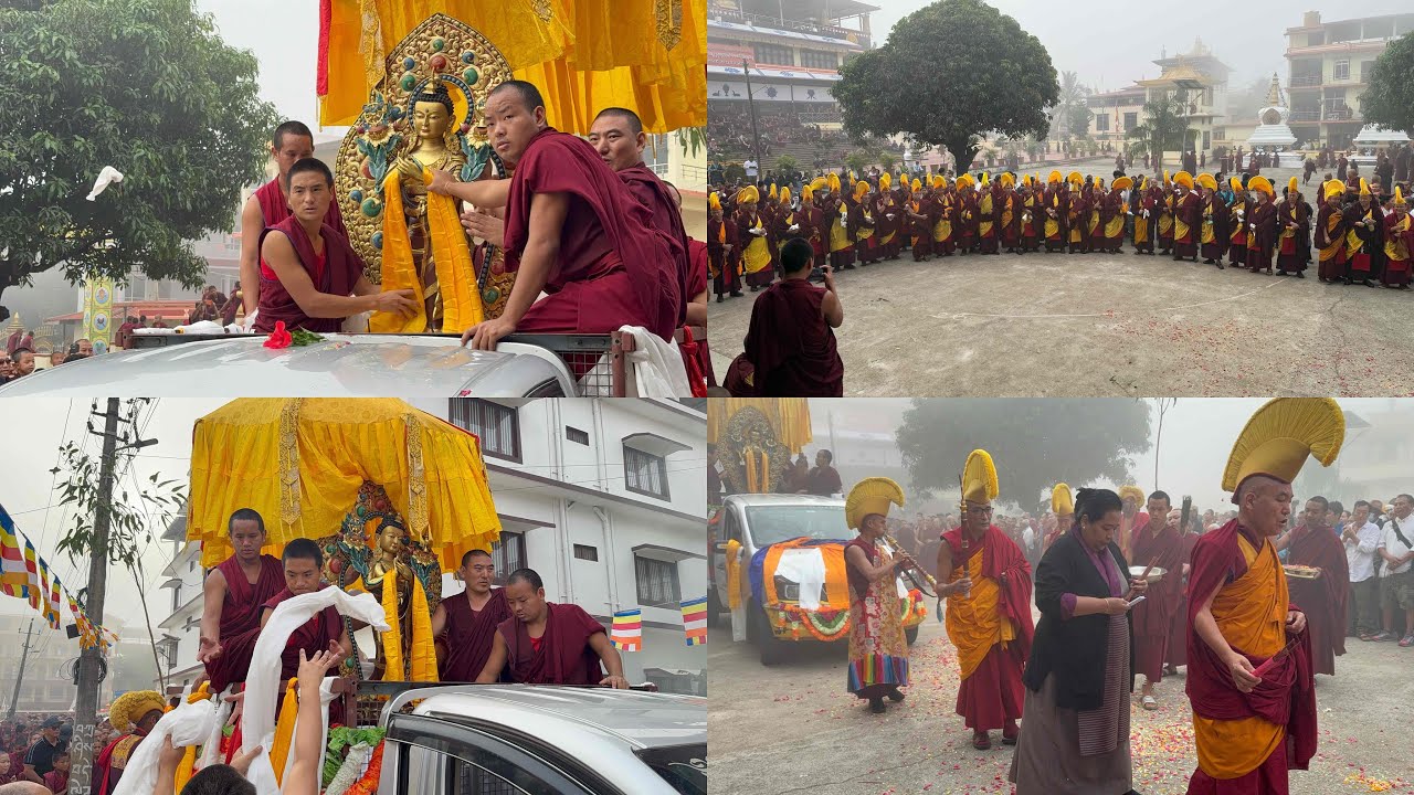 Mundgod Doeguling ༄༄།  རྒྱལ་བ་བྱམས་པ་གདན་འདྲེན་ཉིན་མོར།  uploaded  5th Mar 2026