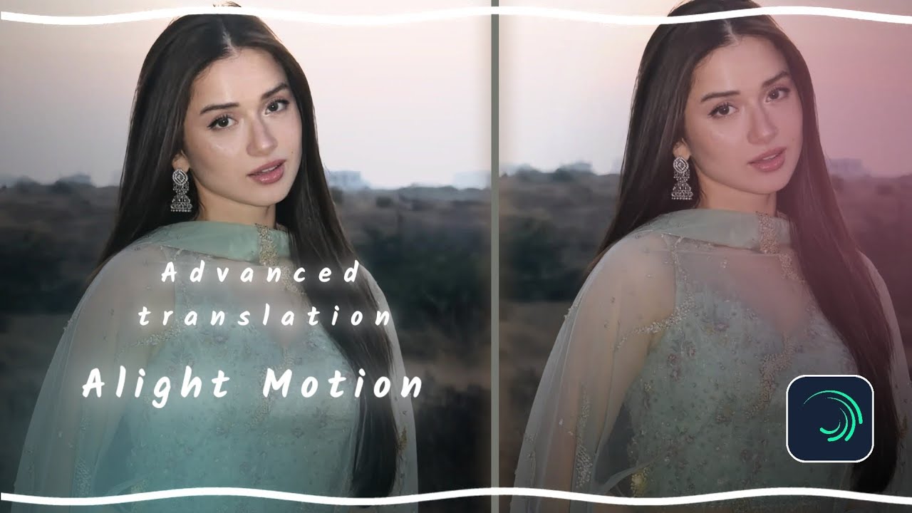 Smooth advanced translation tutorial | Alight motion 